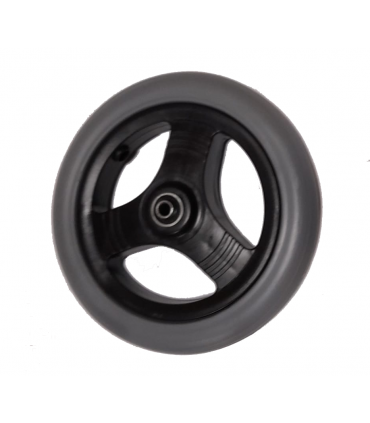 Rueda maciza 8" x 1" para silla de ruedas