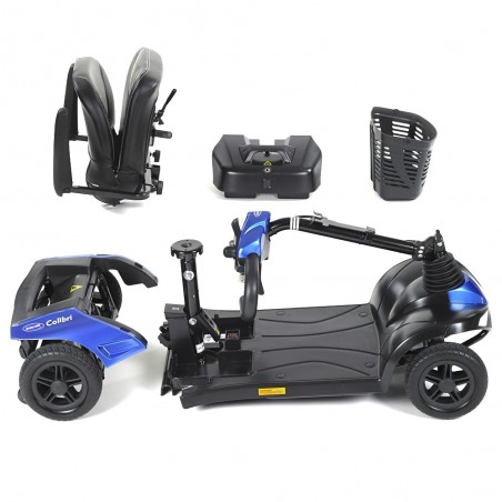 Scooter Colibrí 4 ruedas desmontable 18 Ah