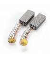 Juego de 2 escobillas de motor para silla eléctrica/scooter 10x6 mm