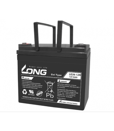 Batería 12 V 36 Ah especial para scooter eléctrico U1-36NE