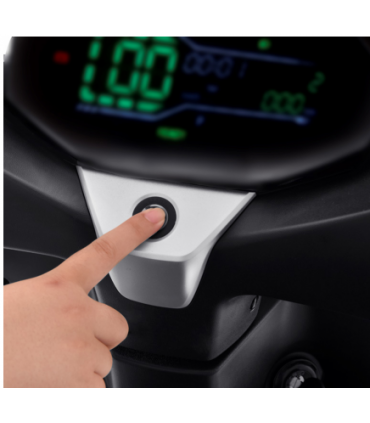 Moto eléctrica Sunra Robo S-125E Matriculable 3000W/40AH Blanca (Doble batería)
