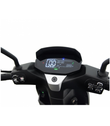 Moto eléctrica Sunra Robo S-125E Matriculable 3000W/40AH Blanca (Doble batería)