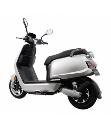 Moto eléctrica Sunra Robo S-125E Matriculable 3000W/40AH Blanca (Doble batería)