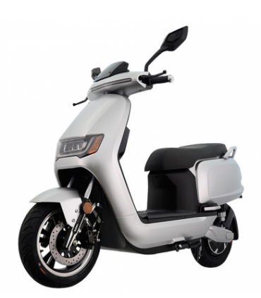 Moto eléctrica Sunra Robo S-125E Matriculable 3000W/40AH Blanca (Doble batería)